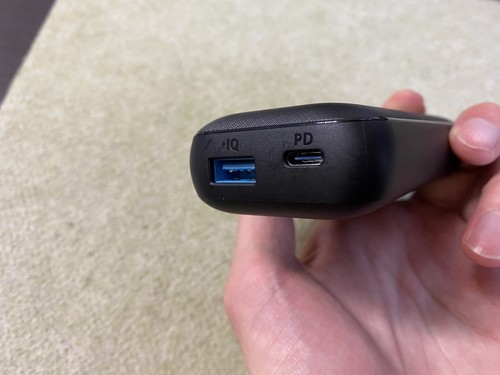 Anker PowerCore 10000 PD Redux　ポート