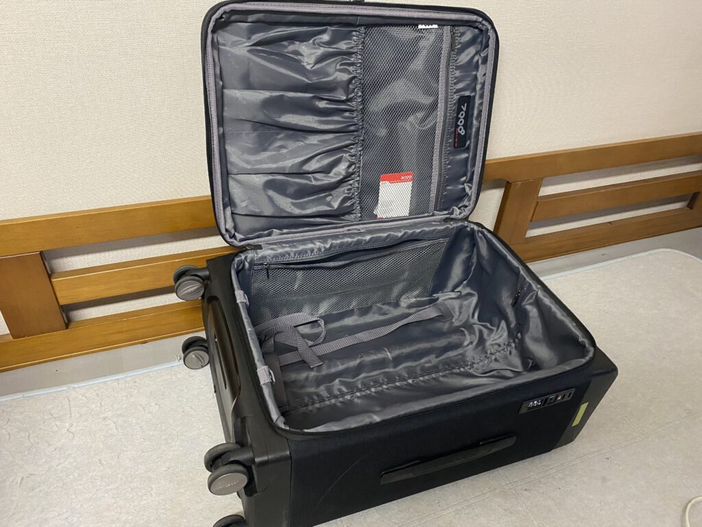 アメリカ　ソフト　スーツケース